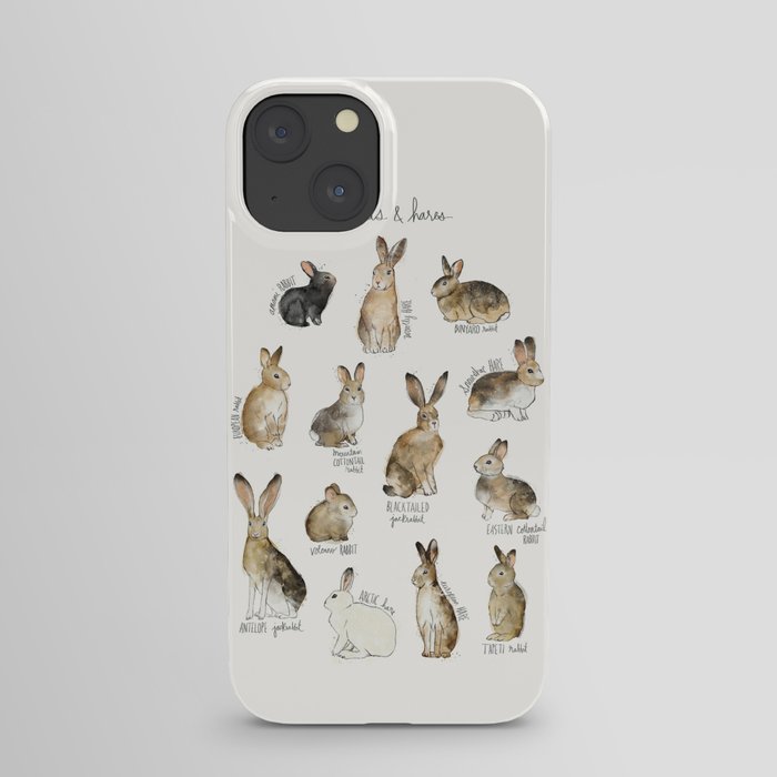 Rabbits & Hares iPhone Case