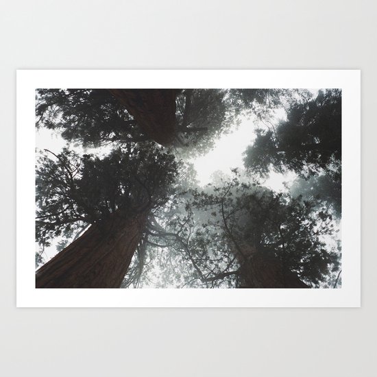 Dont look up Art Print