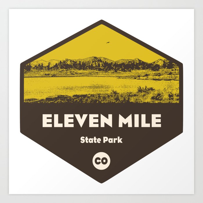 Eleven Mile State Park Colorado Art Print