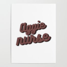 Aggie Nurse Poster