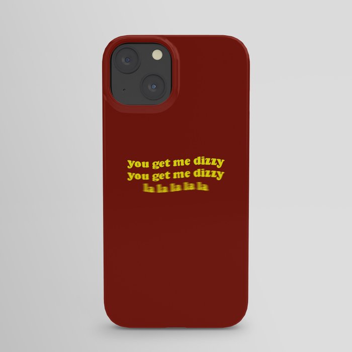 you get me dizzy (medicine - harry styles) iPhone Case by Amelia Holmes