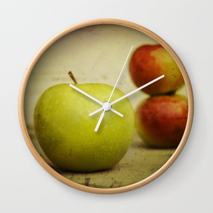 Apple pies Wall Clock