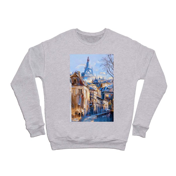 Streets of Paris Crewneck Sweatshirt