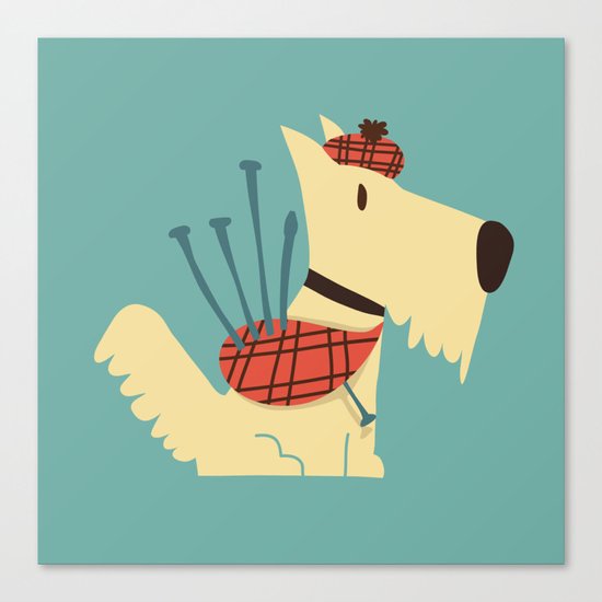Scottish Terrier - My Pet Canvas Print