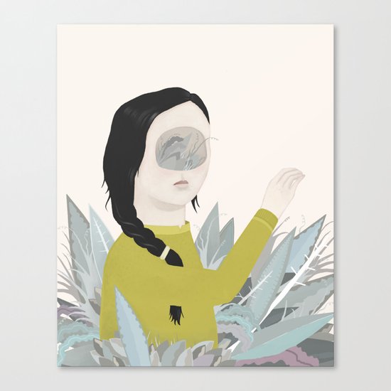 The See Canvas Print