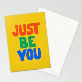 Just Be You Stationery Card