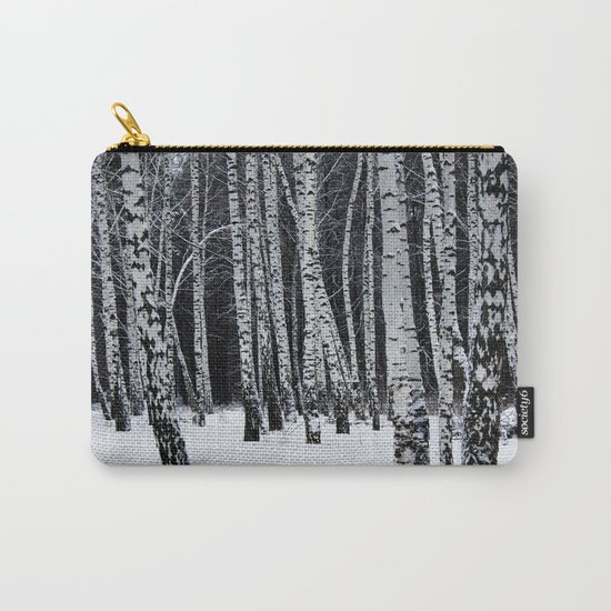 Birch Trees Carry-All Pouch