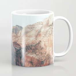Zion National Park valley panorama view sunrise | Usa mountain view photography Mug