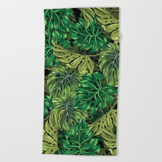 tropical haven 2 Beach Towel