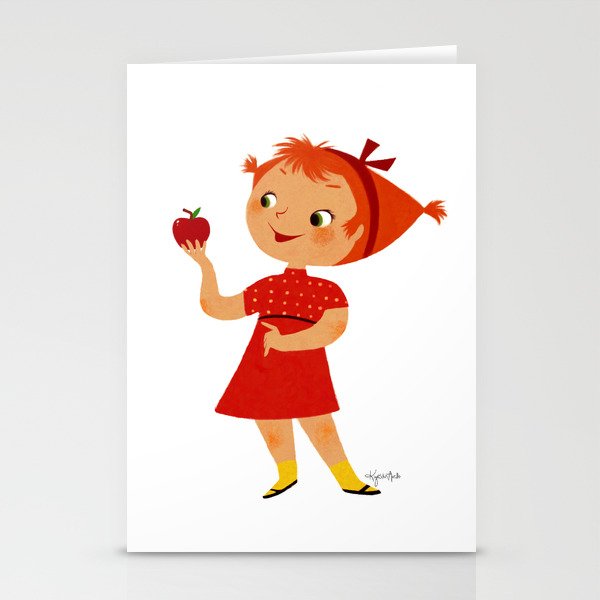 Apples Stationery Cards