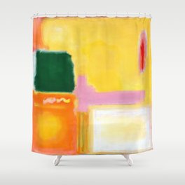 Mark Rothko - No 16 / No 12 (Mauve Intersection) Artwork Shower Curtain