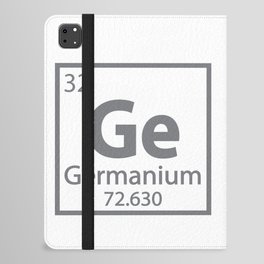 Germanium - Germany Science Periodic Table iPad Folio Case