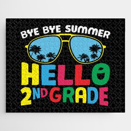 Bye Bye Summer Hello 2nd Grade Jigsaw Puzzle