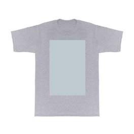 Meadow Mist Pastel Blue Solid Color Pairs W/ Behr's 2020 Trending Color Light Drizzle N480-1 T Shirt | Plain, Bluesolidcolor, Pastelblue, Nature, Sophisticated, Bluesolid, Rich, Simple, Solidcolor, Darkcolors 