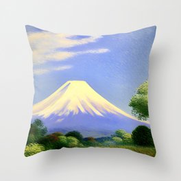 Mount Fuji Japan 004 Throw Pillow