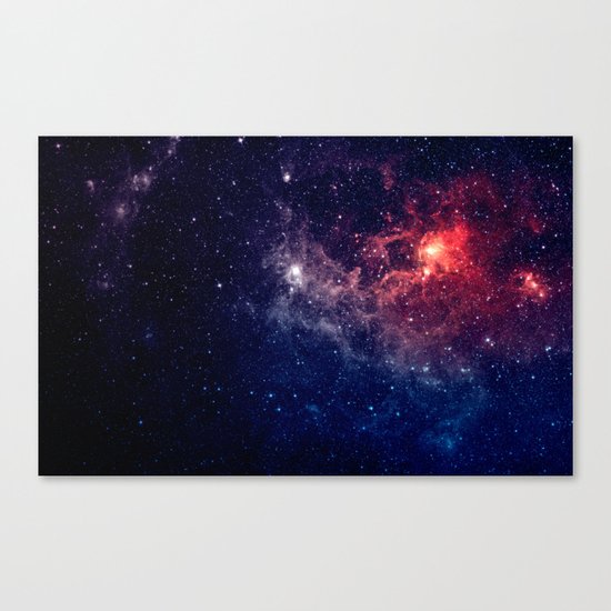 Fire in the Sky Canvas Print