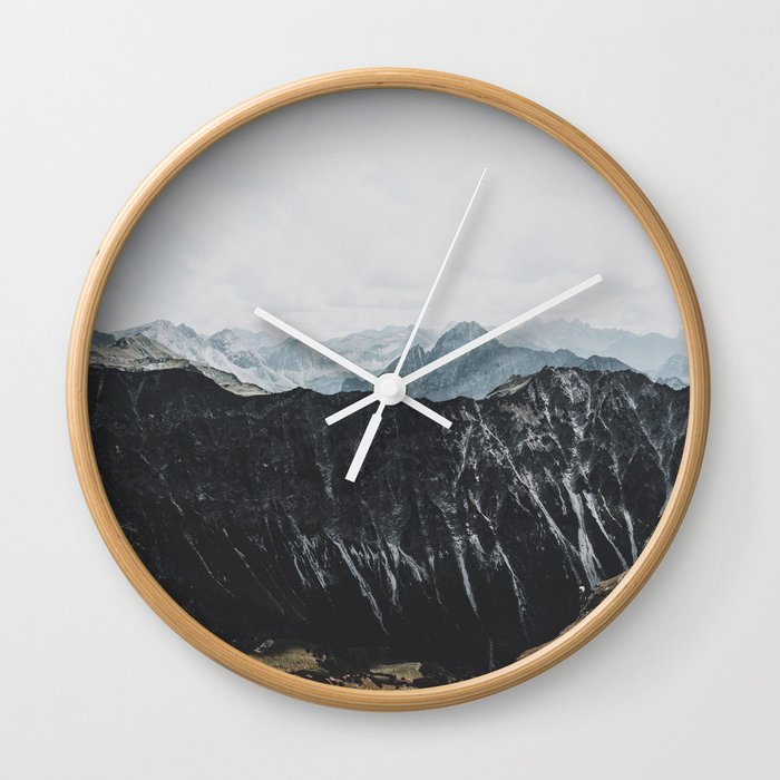 interstellar - landscape photography Wall Clock by ...