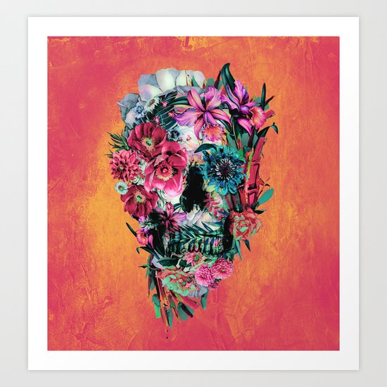 SKULL XIV Art Print