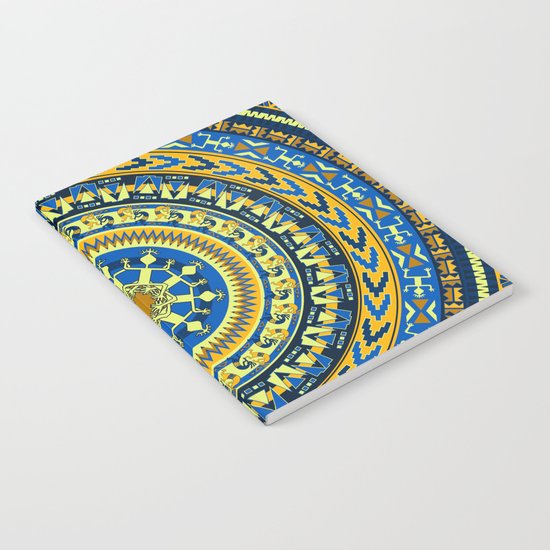 Tribal Aztec Round Notebook