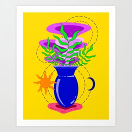 Magic Vase Art Print