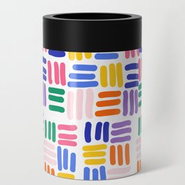 Colorful Abstract Geometric Doodle Pattern Design by ES Can Cooler