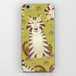 Tiger, Wildlife of Asia iPhone Skin