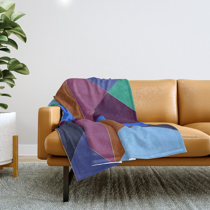 Abstract #312 Throw Blanket