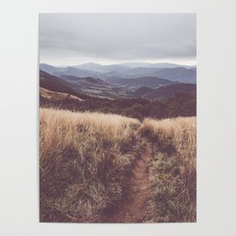 Bieszczady Mountains - Landscape and Nature Photography Poster