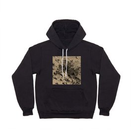 Melbourne- Australia - Grunge Map Design Hoody