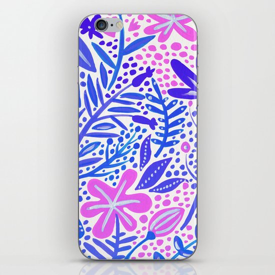 Garden – Indigo Palette iPhone Skin