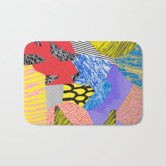 Colors & Shapes Bath Mat