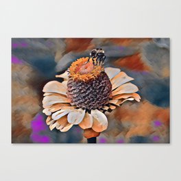 Gathering Nectar  Canvas Print