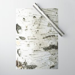 Birch bark pattern Wrapping Paper