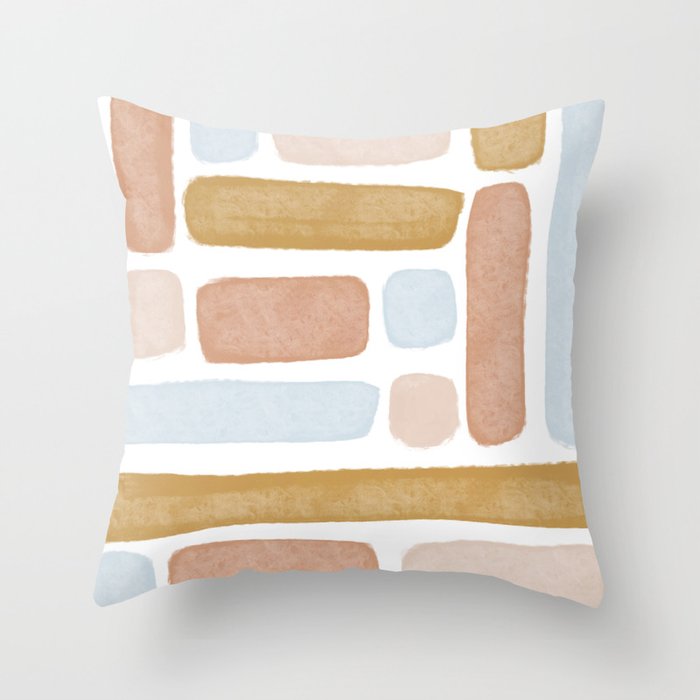 terracotta throw pillows