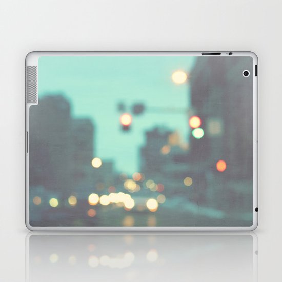 city lights Laptop & iPad Skin