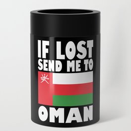 Oman Flag Saying Can Cooler