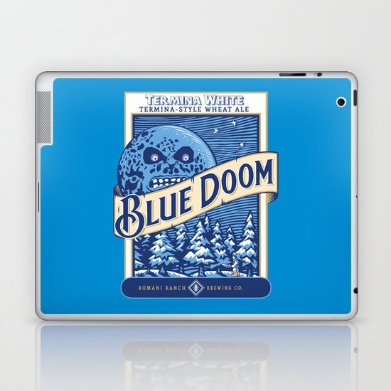Blue Doom Laptop & iPad Skin