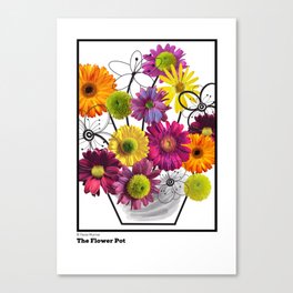 The Flower Pot Canvas Print