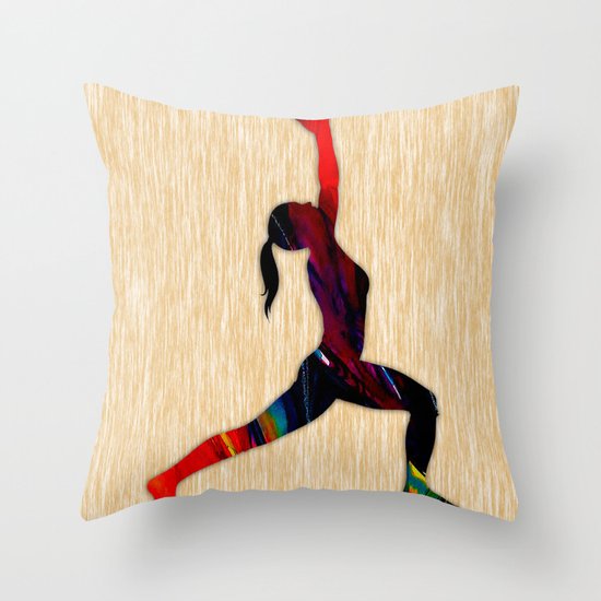 Fitness Throw Pillow