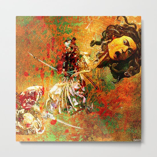 Cut Metal Print