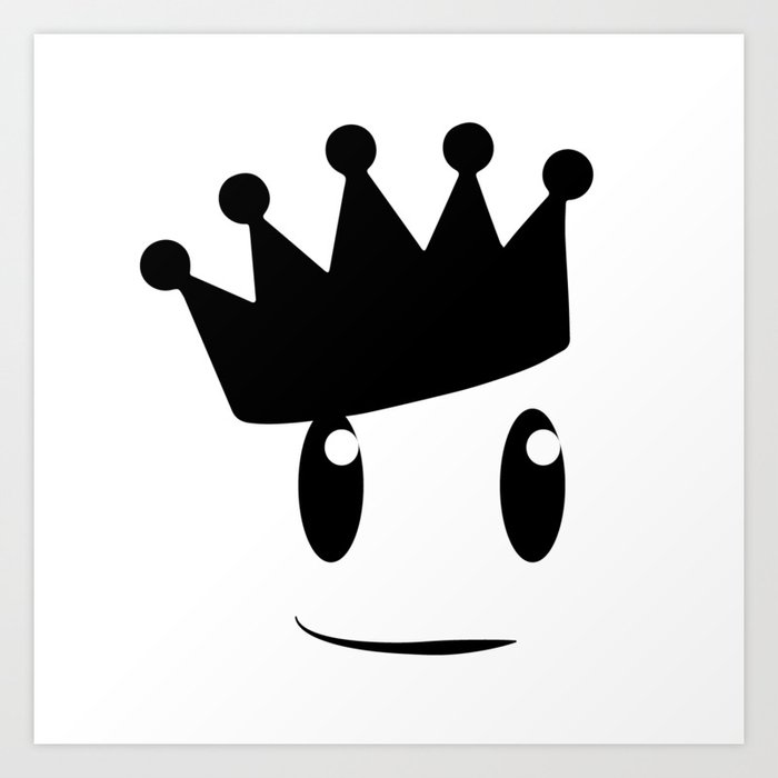 Kings Krown Art Print By Minimaleffortart Society6