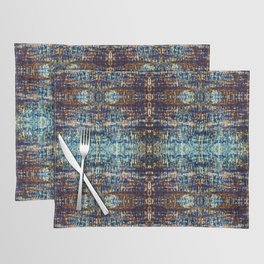 bronze and blue Placemat