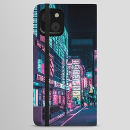 A Neon Wonderland called Tokyo iPhone Wallet Case