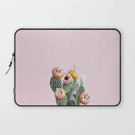 Donut Cactus In Bloom Laptop Sleeve