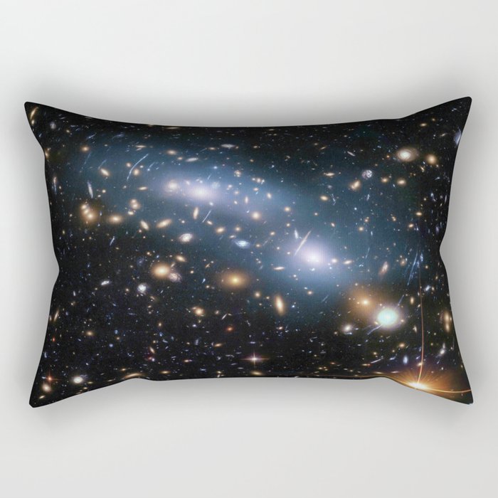 Hubble picture 55 : Cluster light in Macs J0416 Rectangular Pillow