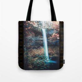 Waterfall Film Strip Tote Bag