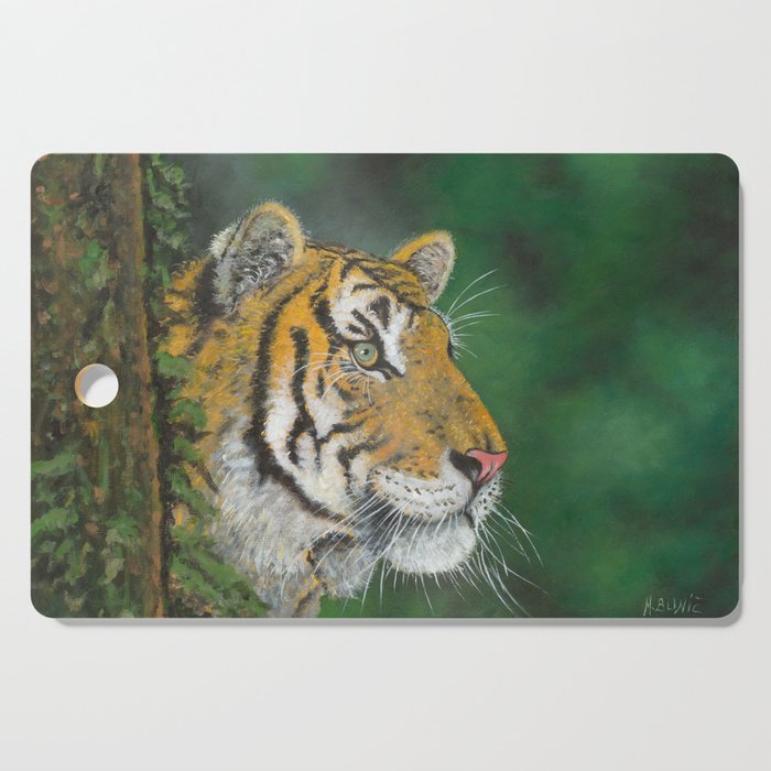 Crouching Tiger Cutting Board