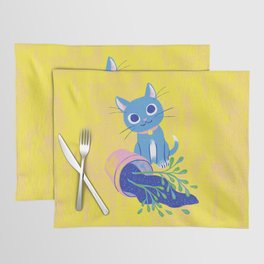Plant Destroyer Kitty Cat Placemat