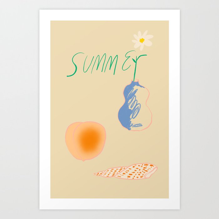 SUMMER ESSENCE Art Print