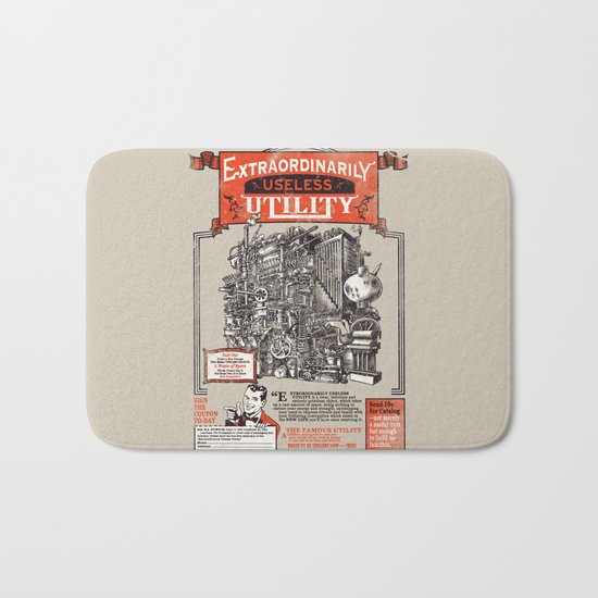 Extraordinarily Useless Utility Bath Mat
